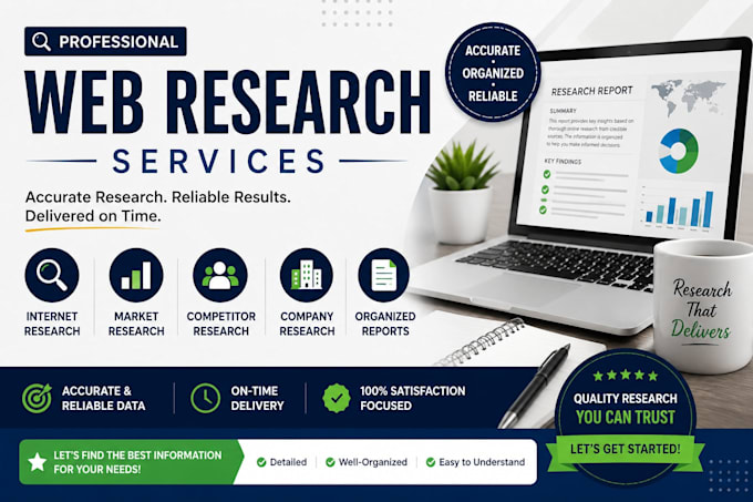 be your online research and virtual assistant