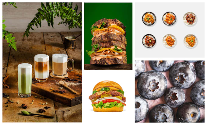 produce professional quality food photography