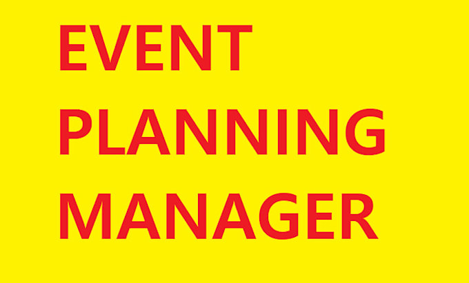 be your virtual event planner