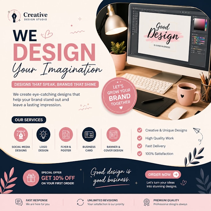 social media design post