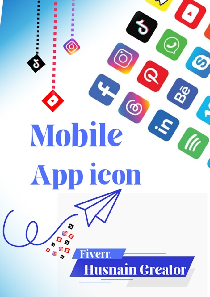design modern professional app icons for ios and android
