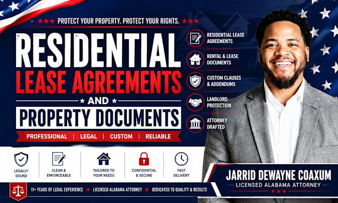draft residential lease agreements and property documents