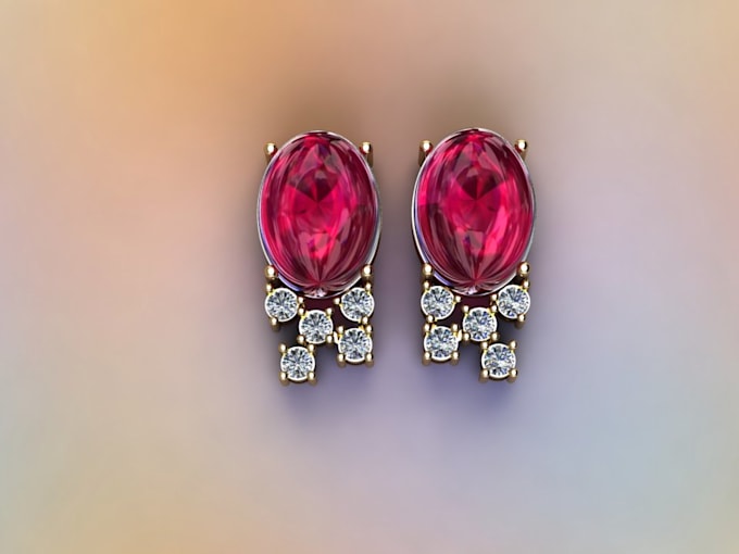 create custom pendant, earring, and bracelet cad designs