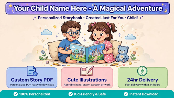 write personalized childrens storybook with name
