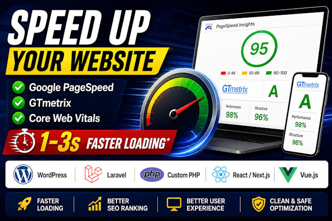 fix slow website and improve google pagespeed