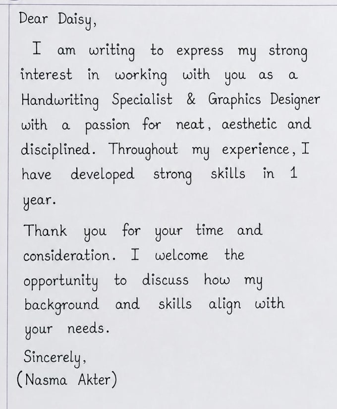convert your text into neat custom handwriting