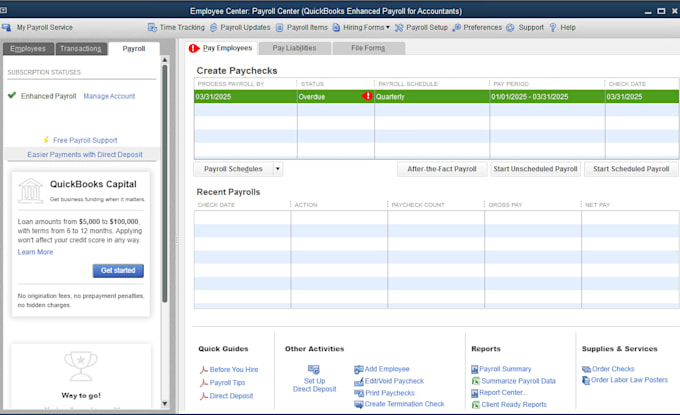 do US payroll and prepare payroll reports for your business