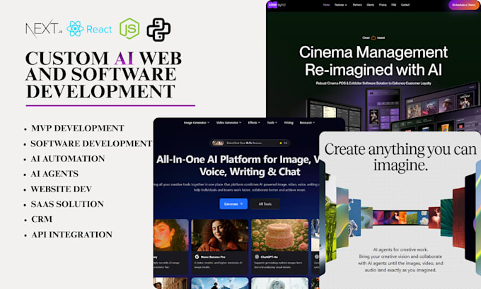 build ai software, mern stack developer, saas development, full stack developer