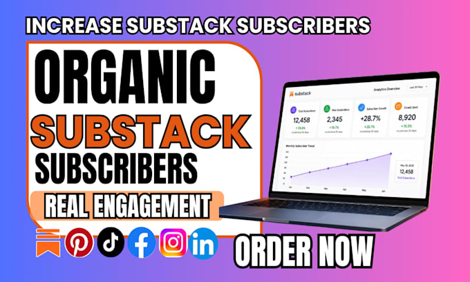 grow your substack newsletter with organic subscribers