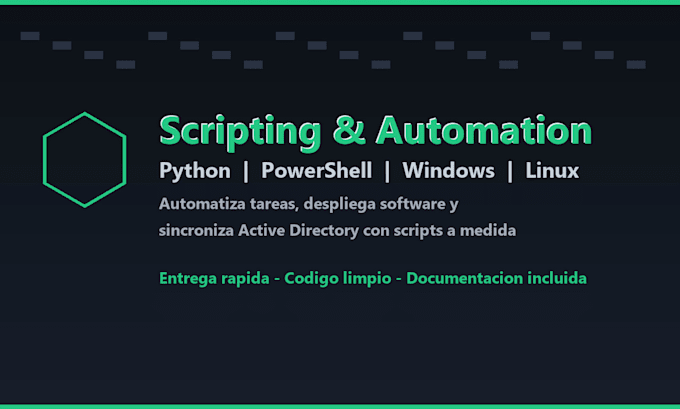 write python or powershell scripts to automate your tasks