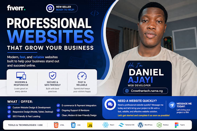 build a fast responsive website or web app