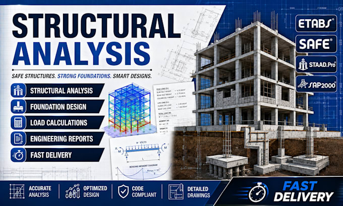perform structural analysis and foundation design with etabs and safe