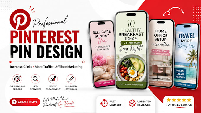 create brilliant pinterest pin design images