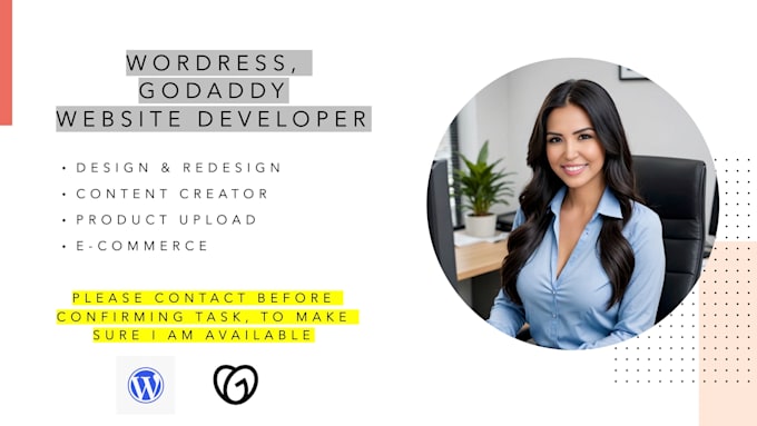 build and design your website