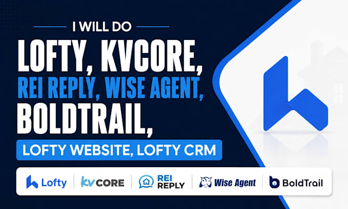 do lofty, kvcore, rei reply, wise agent, boldtrail, lofty website, lofty crm