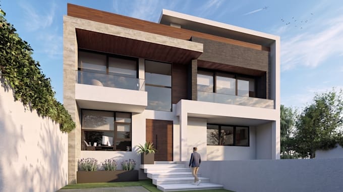 create 3d architectural renders and bim models