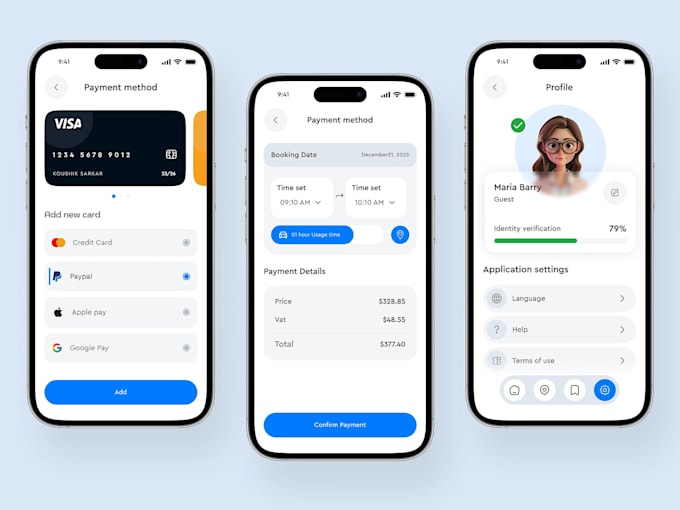 develop fintech app, payment banking app, loan management app