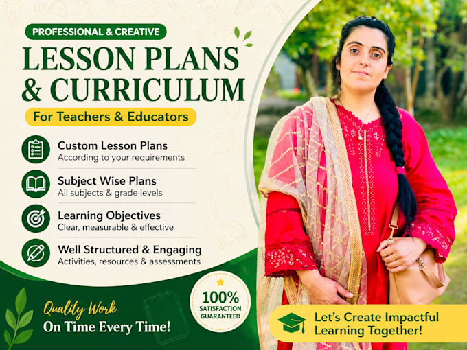 create engaging lesson plans and teaching material for teachers