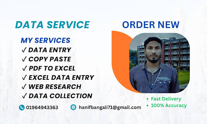 do excel data entry and professional designer
