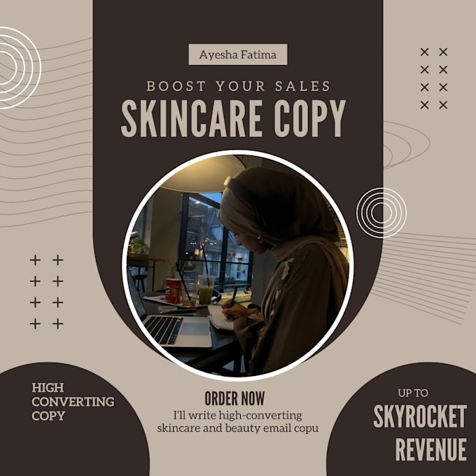 write high converting skincare and beauty email copy