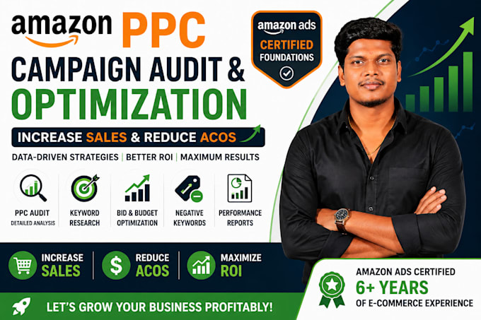 setup and optimize amazon ads campaigns, amazon PPC campaign
