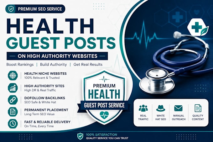 health guest posts on high authority websites