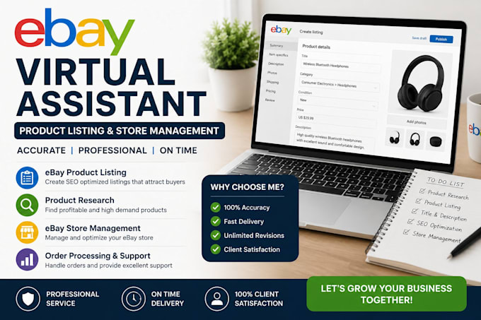 be your ebay virtual assistant