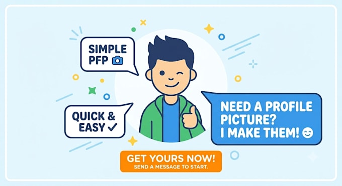 create simple profile pictures