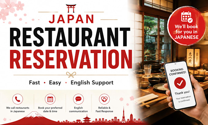 make restaurant reservations in japan