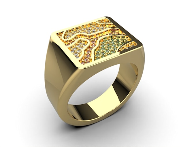 make any jewelry cad design and rendering it