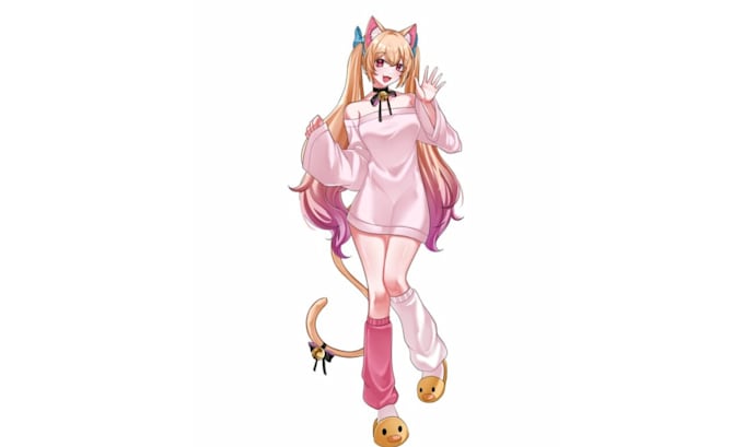 design and rig your live2d vtuber rigging anime model for streaming vtube studio