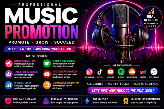 promote your music professionally