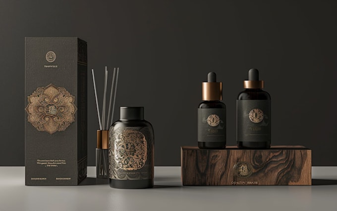 do premium minimalist product packaging design