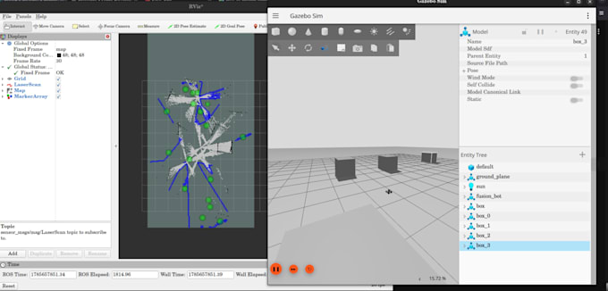 build a custom ros2 and gazebo robot simulation