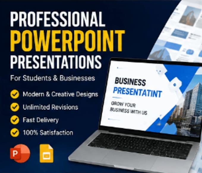create professional powerpoint presentations for students and businesses