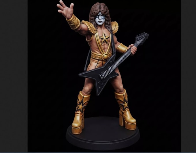 sculpt custom 3d miniature, dnd miniature, tabletop, and printable stl model