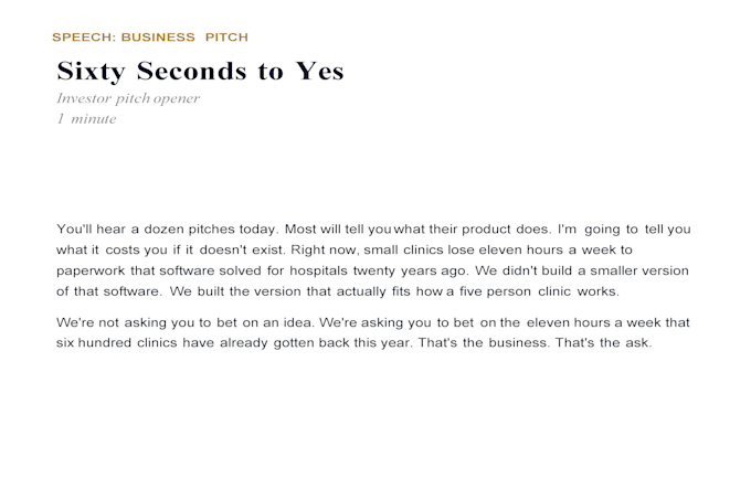 write a powerful persuasive speech