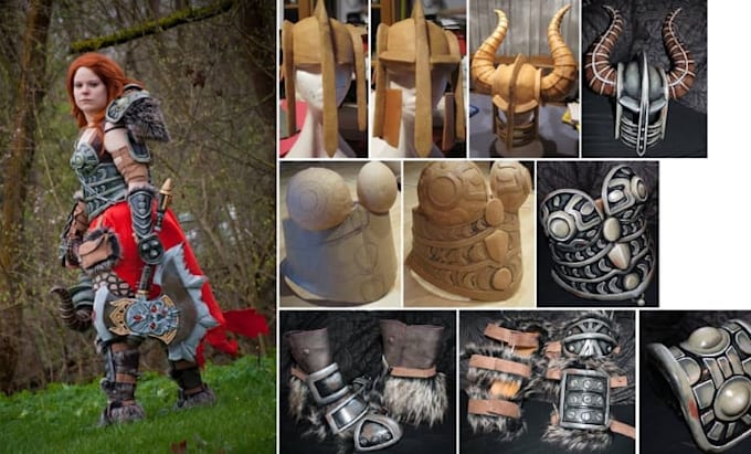 do full anime cosplay props 3d printable accessories armor weapons eva foam prop