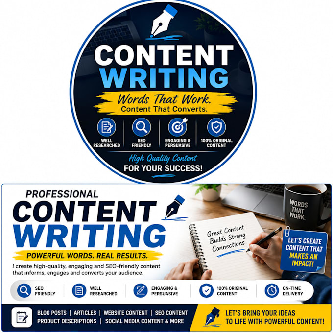 be your content writer for website copywriting