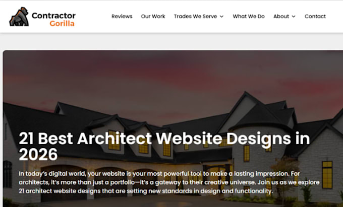 design wix architect website architecture portfolio construction website