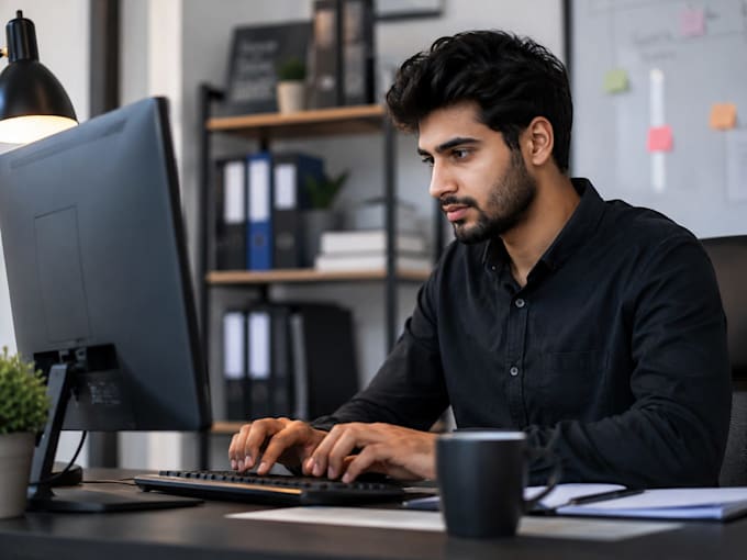 do accurate typing and data entry