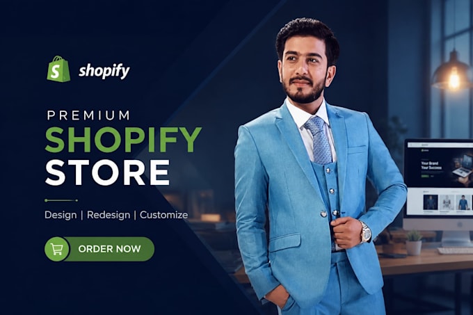 design a high converting shopify store for your brand