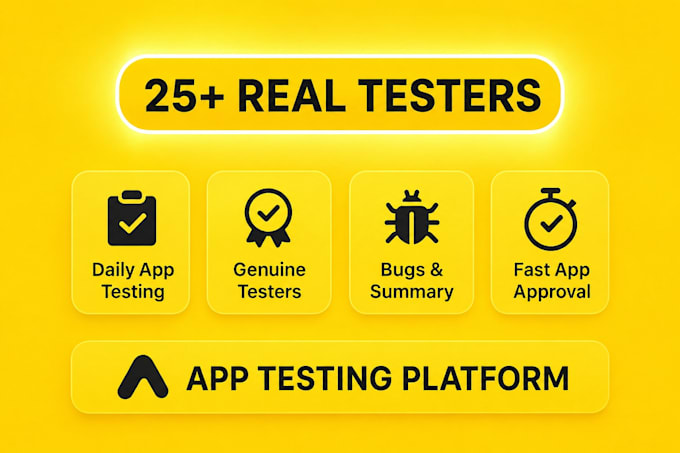 provide 12 testers google play testers android app, testers
