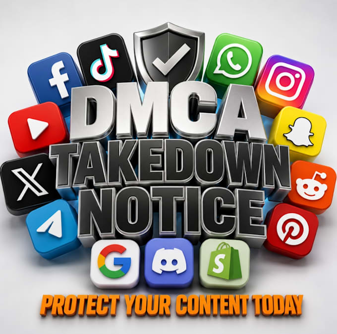 delete takedown instagram,reddit,fb,tiktok,youtube,telegram,remove under dmca