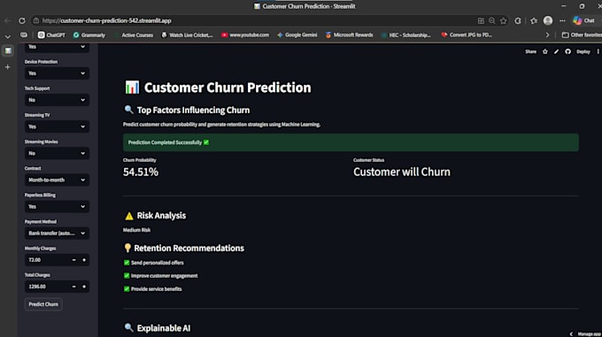 build ml models, data analysis and predictive analytics