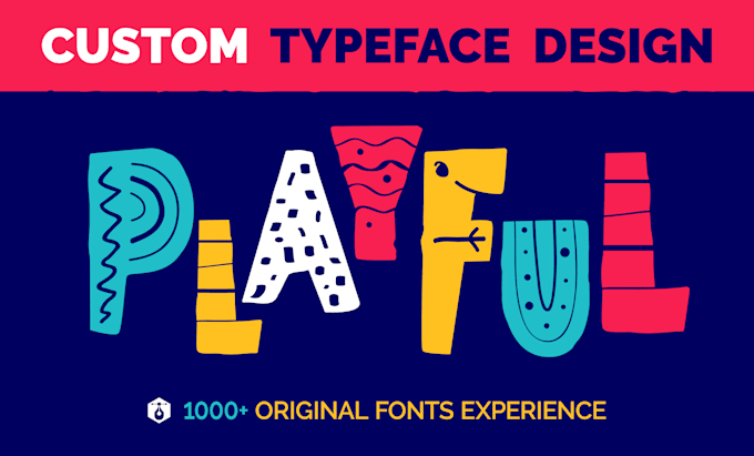 design a custom typeface with full commercial rights