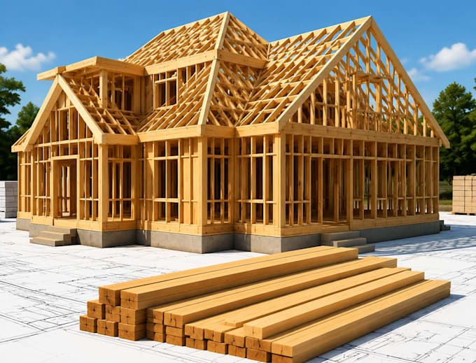 do boq for wood framing and roof structure projects