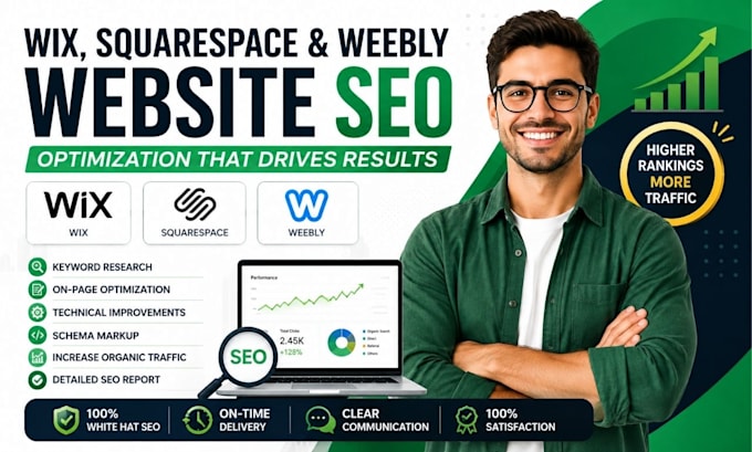 do wix seo squarespace design and weebly redesign optimization