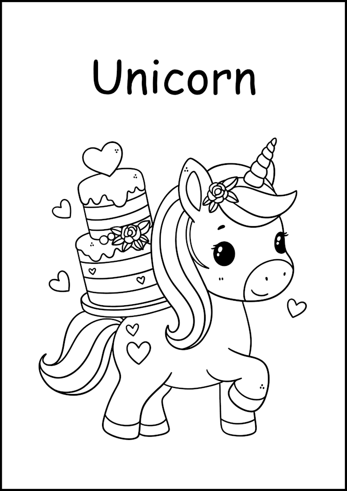 design digital coloring books for you