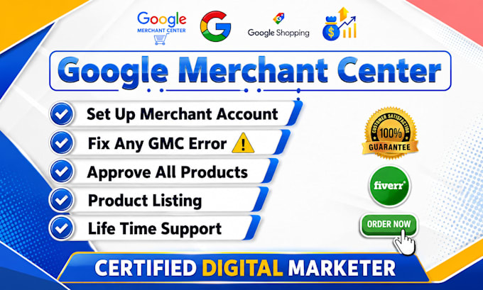 setup google merchant center and shopping ads campaign